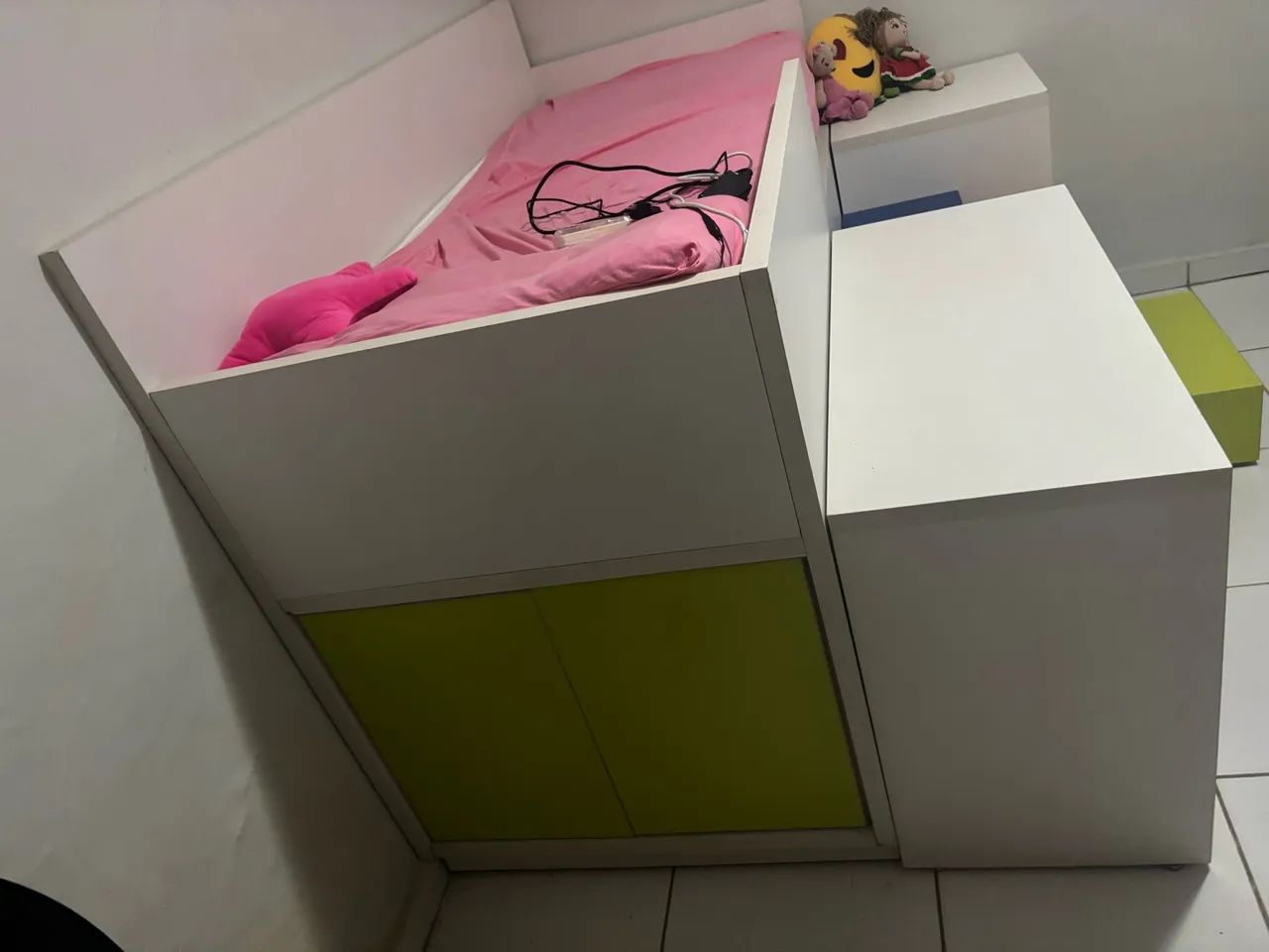 Cama Infantil Planejada Completa com Baú, Armários e Gaveta - Foto 2