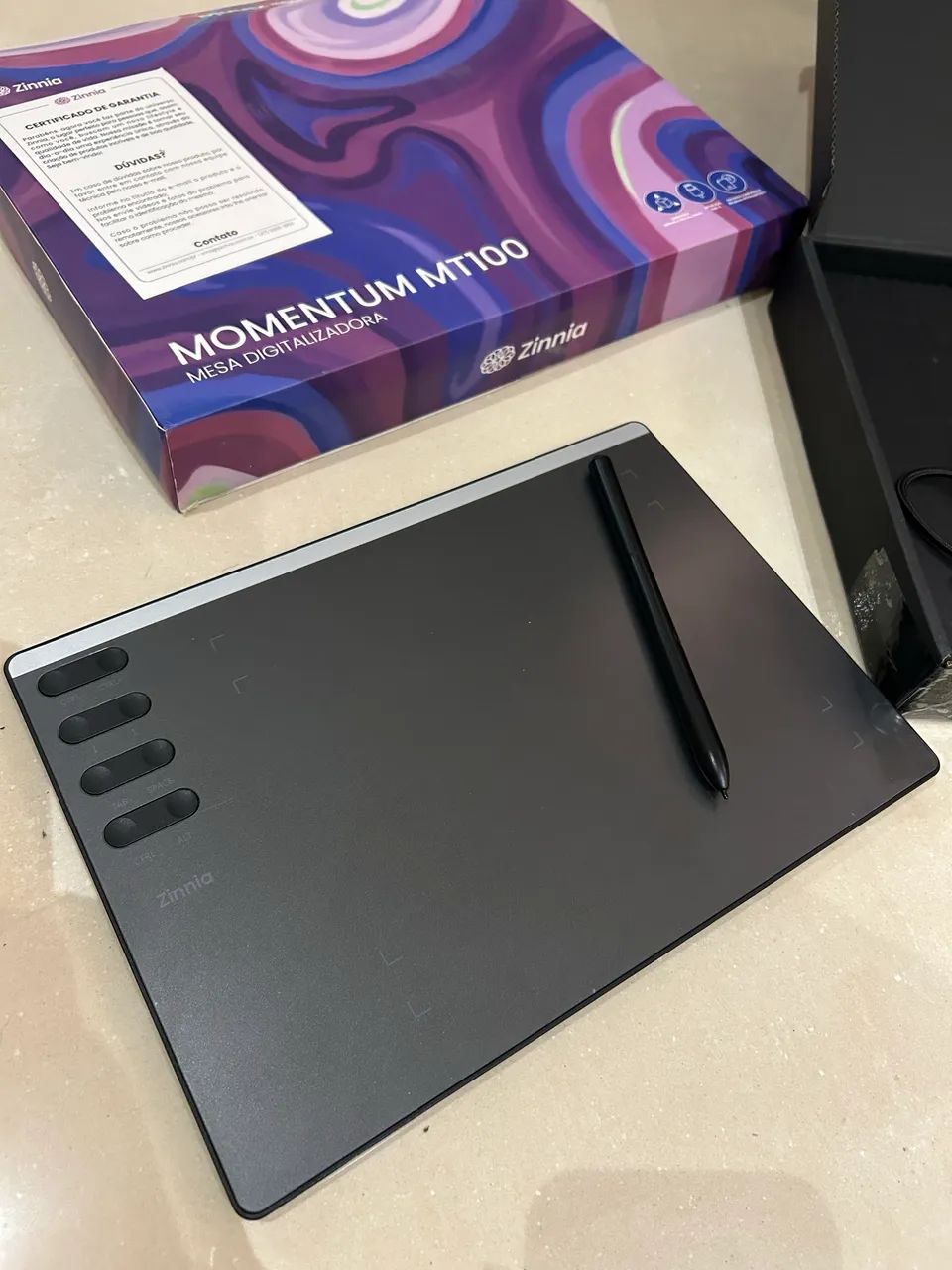 Mesa Digitalizadora Zinnia Mt100 Pro - Foto 2