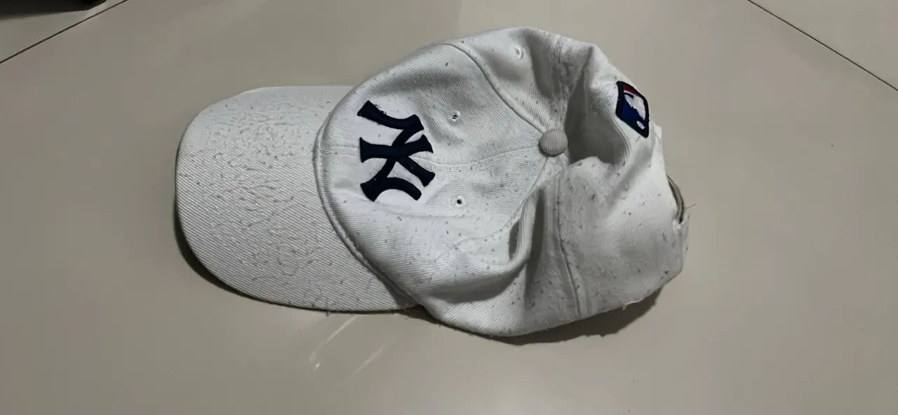 Boné NY Yankees Branco / Original MLB - Foto 2