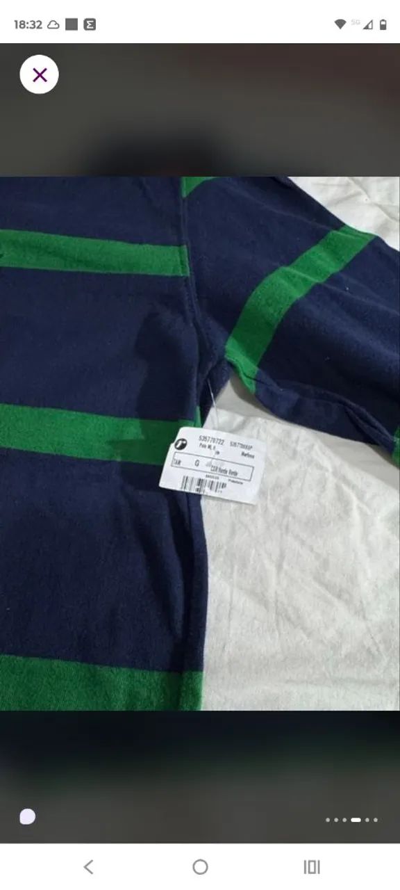 Camisa malha manga longa  - Foto 4