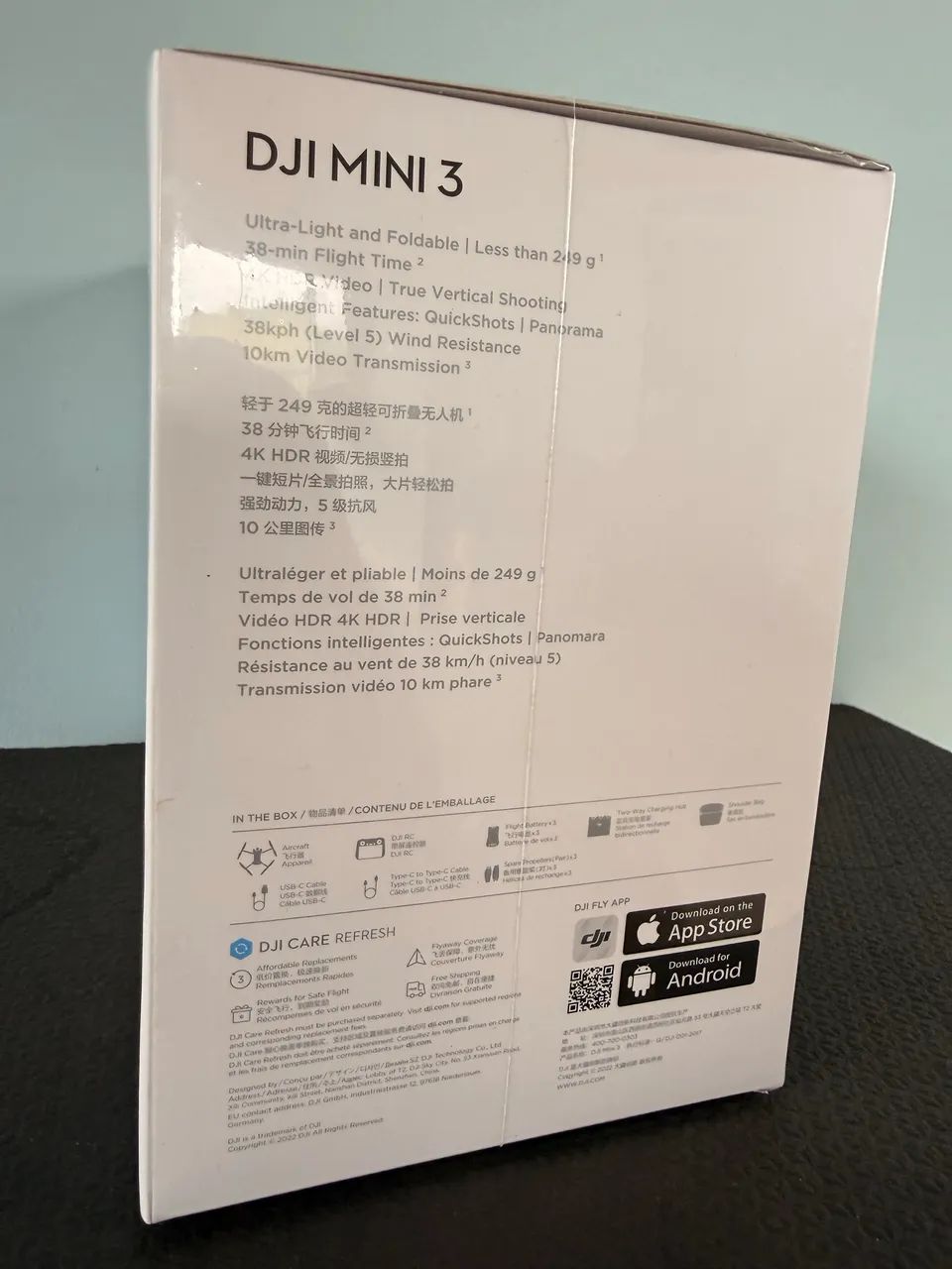 Dji mini 3 fly more combo lacrado + nota fiscal  - Foto 3