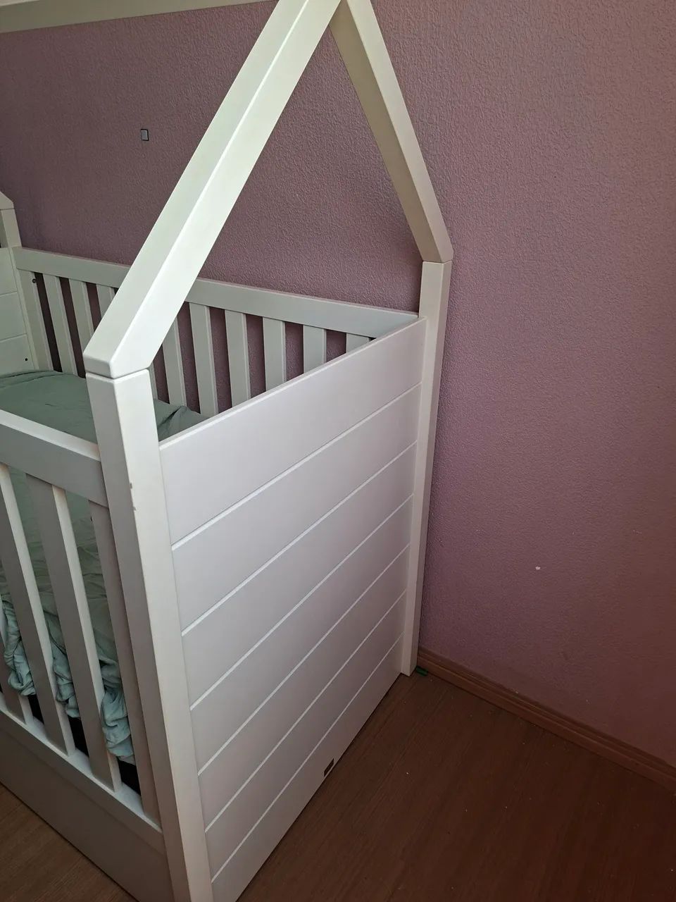 Berço branco montessoriano - Foto 5