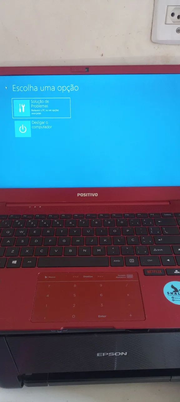 Notebook positivo 