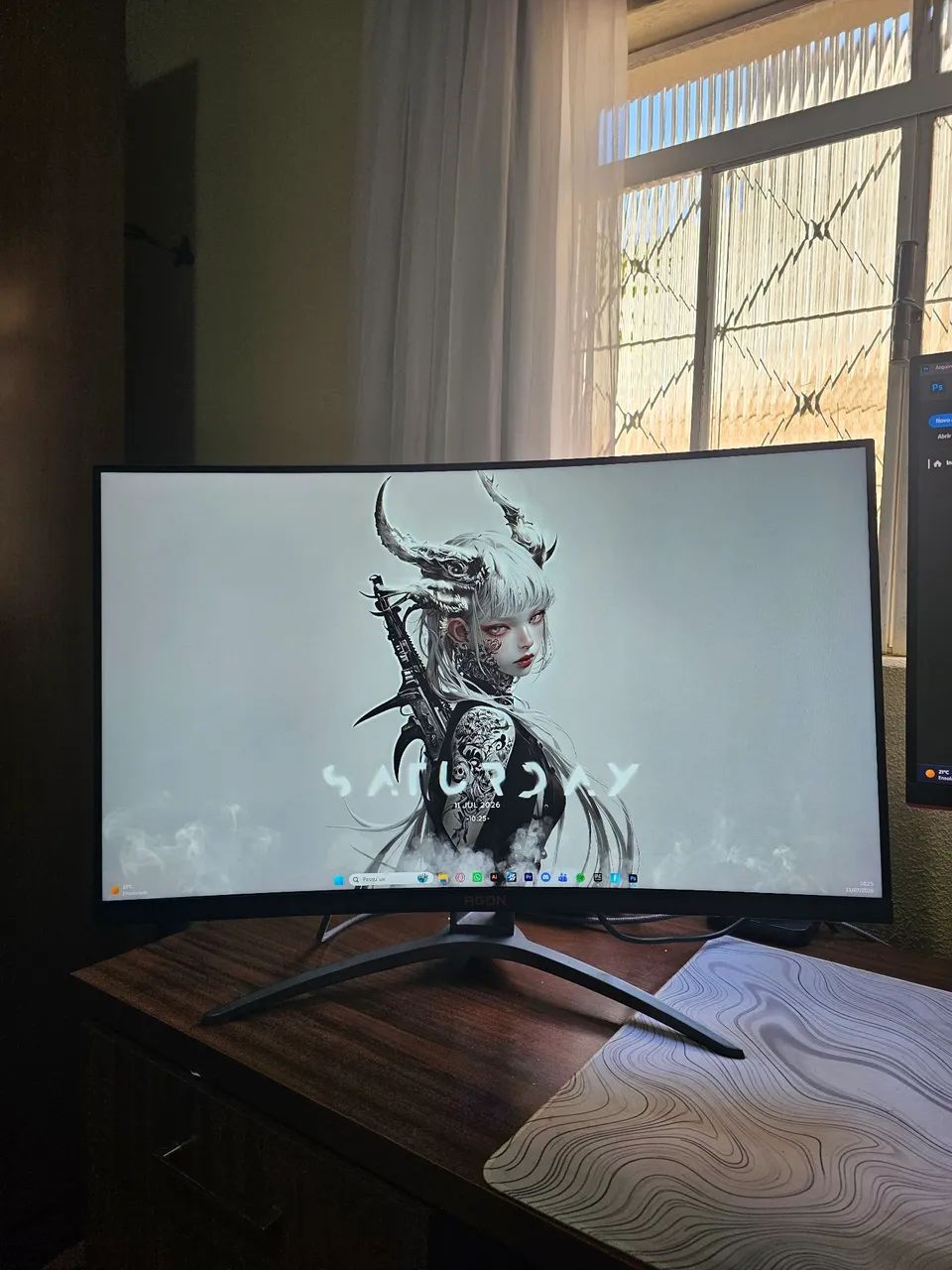 Monitor Gamer Agon AOC 32 polegadas 165hz Curvo