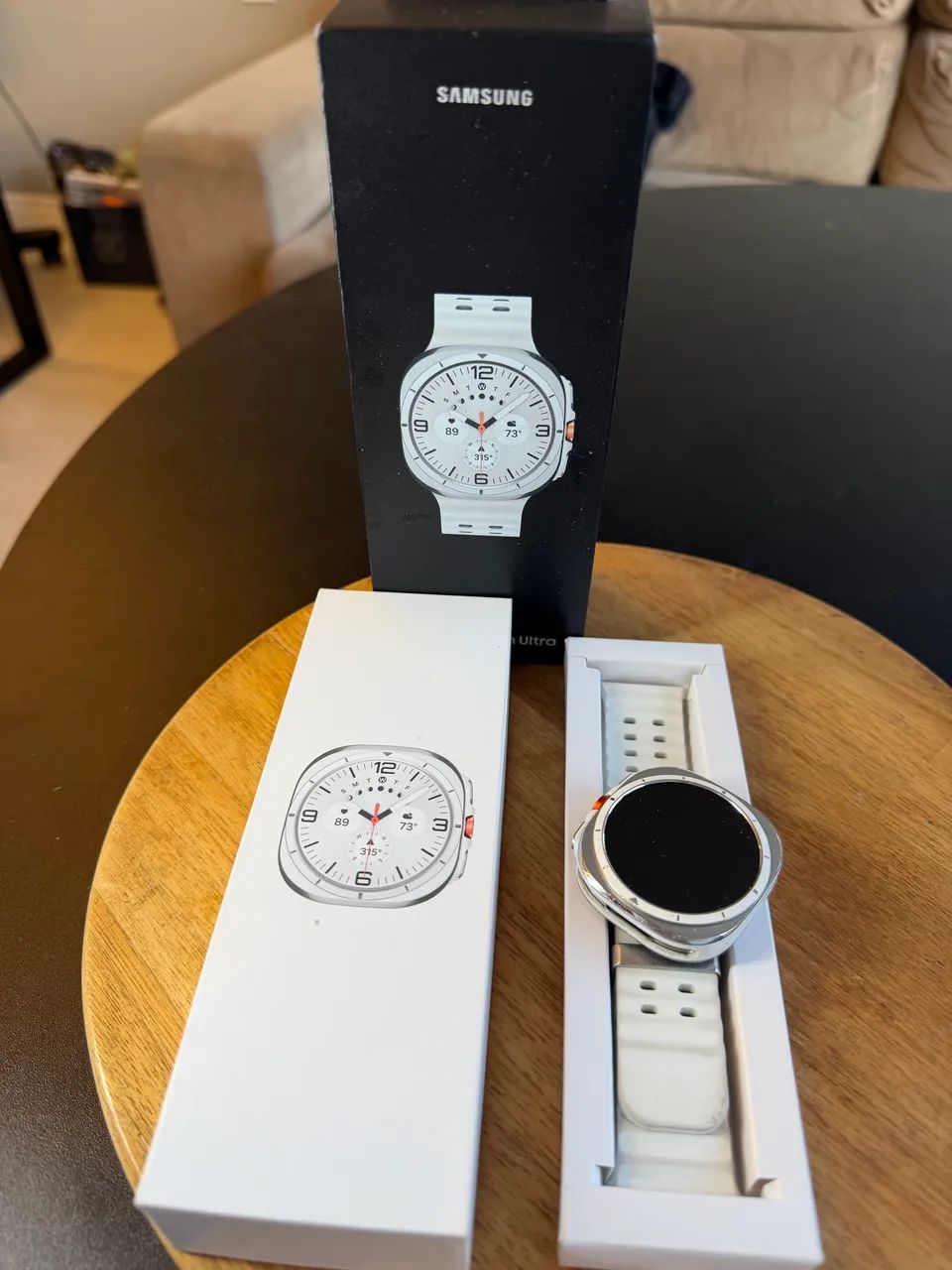Samsung Watch Ultra 47mm LTE Branco  - Foto 3