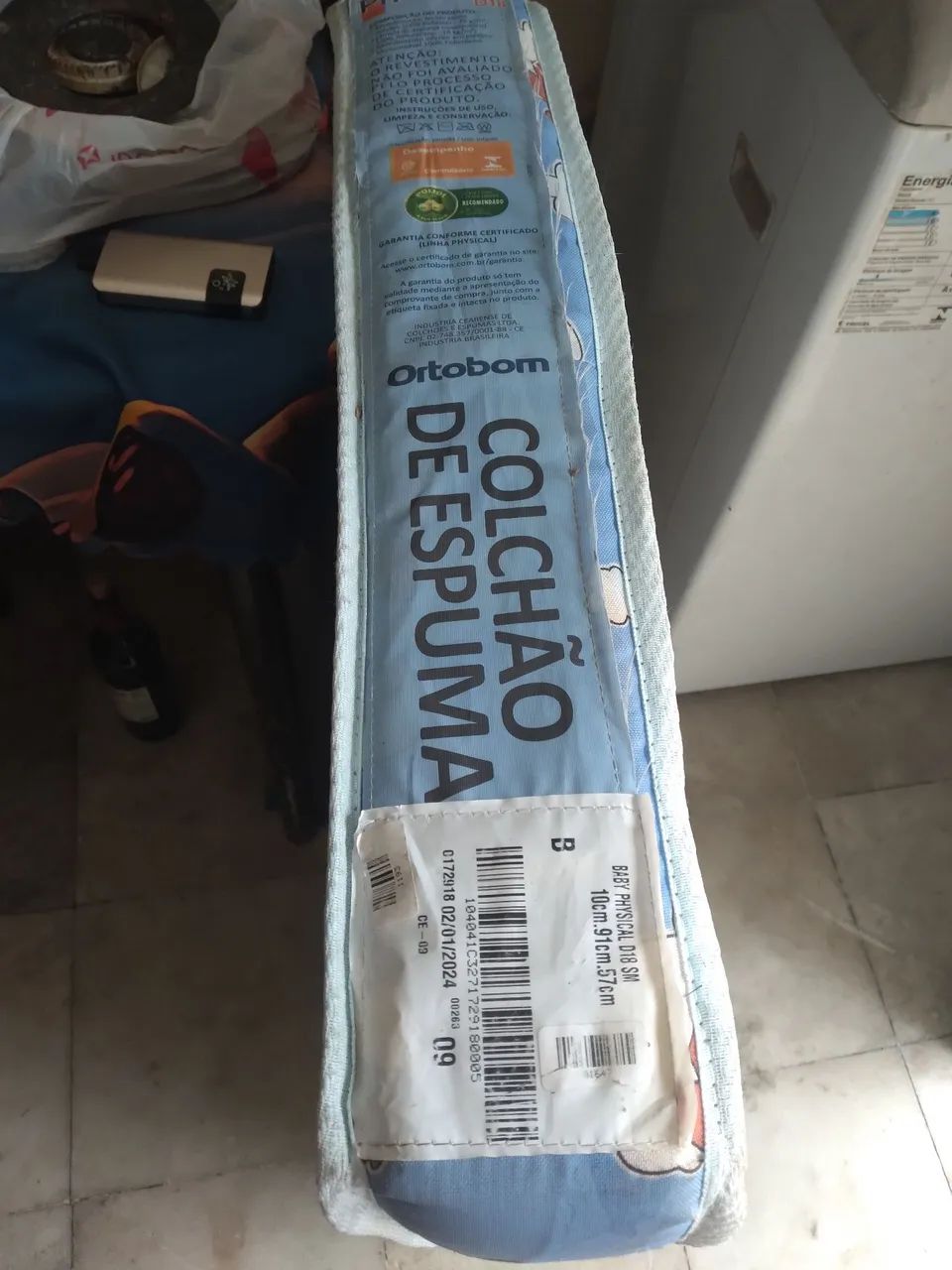 Colchão de espuma para berço  - Foto 3