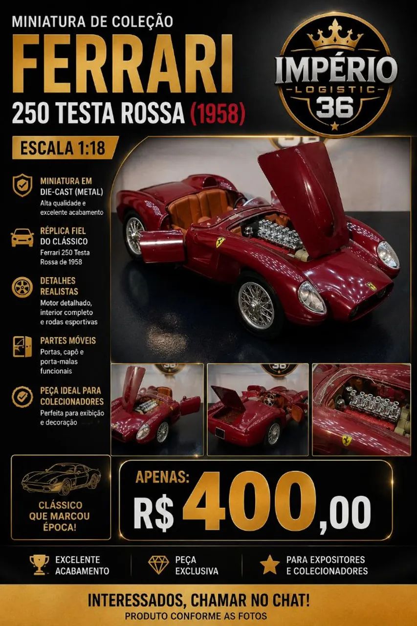 Ferrari 250 Testa Rossa (1958), Miniatura 