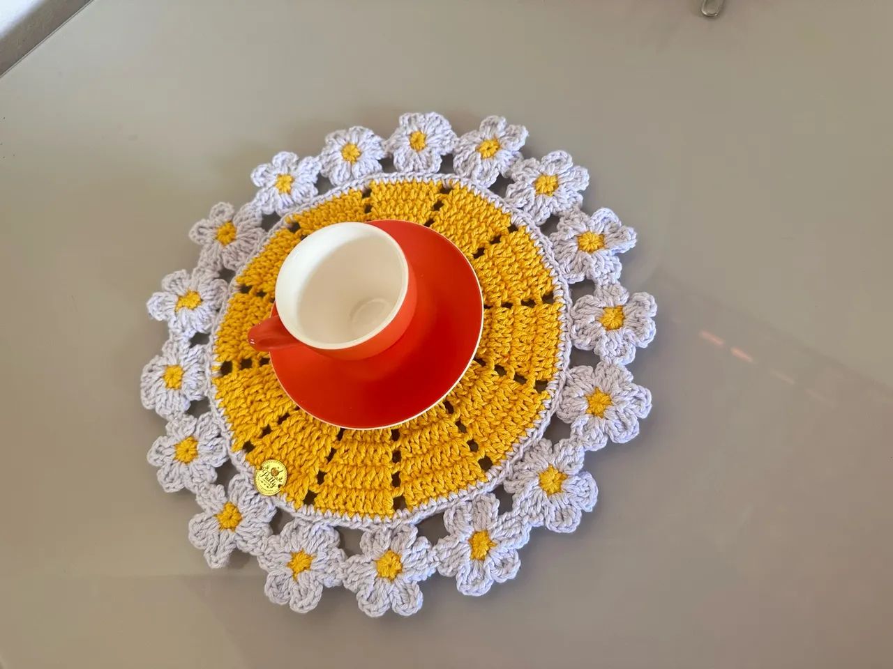 Moda casa em crochê 