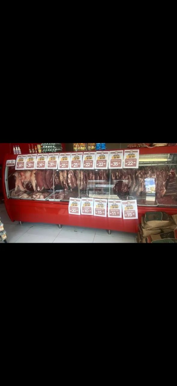 Vendo balcão de carnes