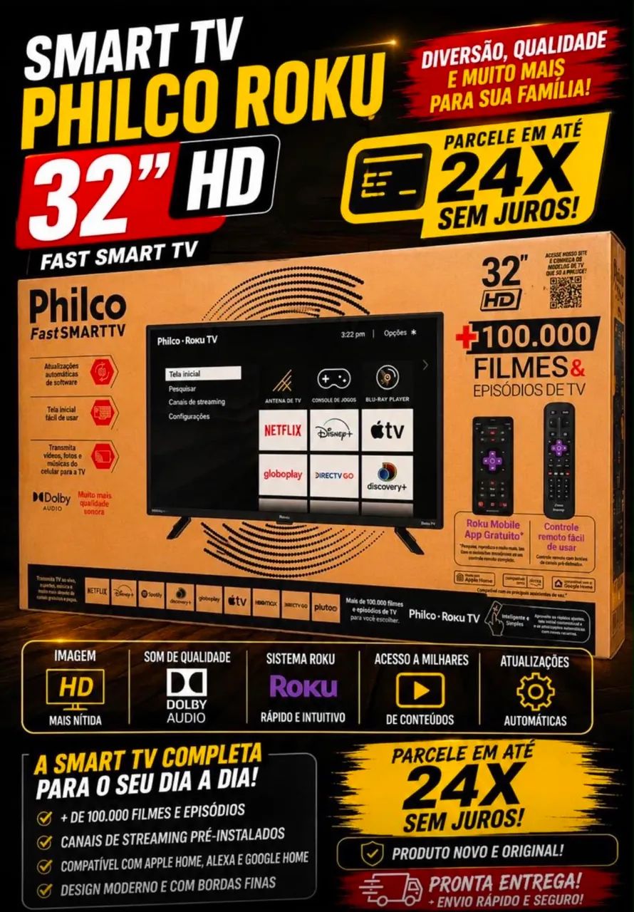 Televisão 32 Philips NOVA