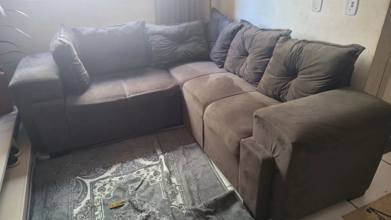 Vende-se Sofá Suede - Foto 2