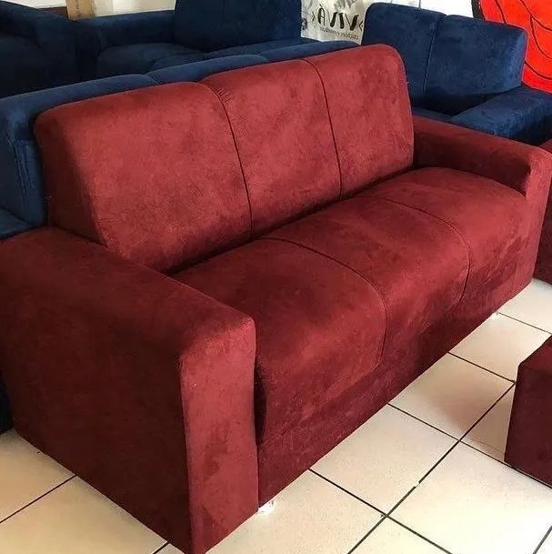 Conforto sofás com puff - entrega grátis  - Foto 2