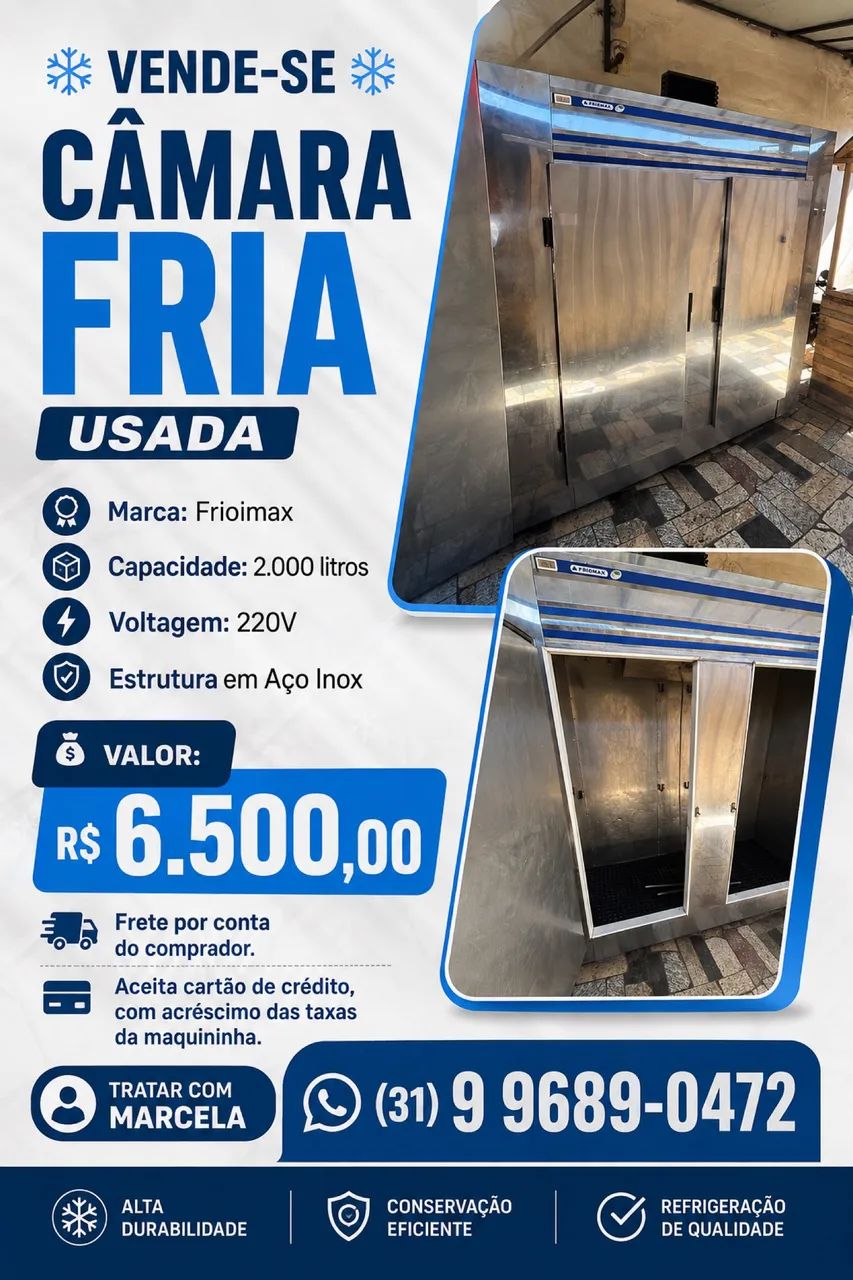 Vende-se Câmera Fria Usada