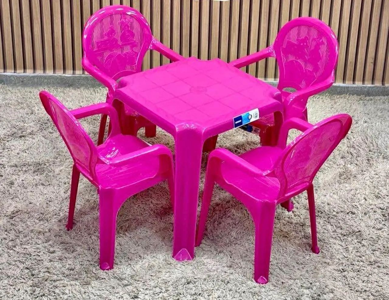 JOGO DE MESA E CADEIRA INFANTIL TRAMONTINA ? - Foto 2