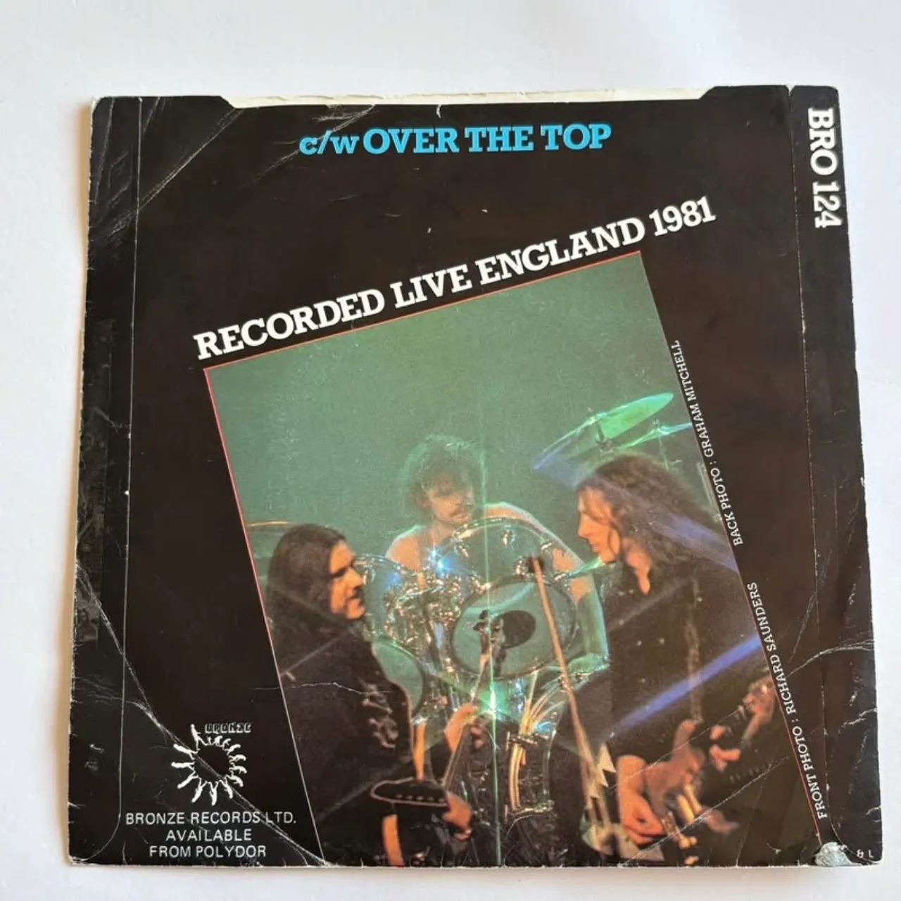 Motorhead Vinil Compacto 7'' Importado Inglaterra UK 1981 - Foto 3