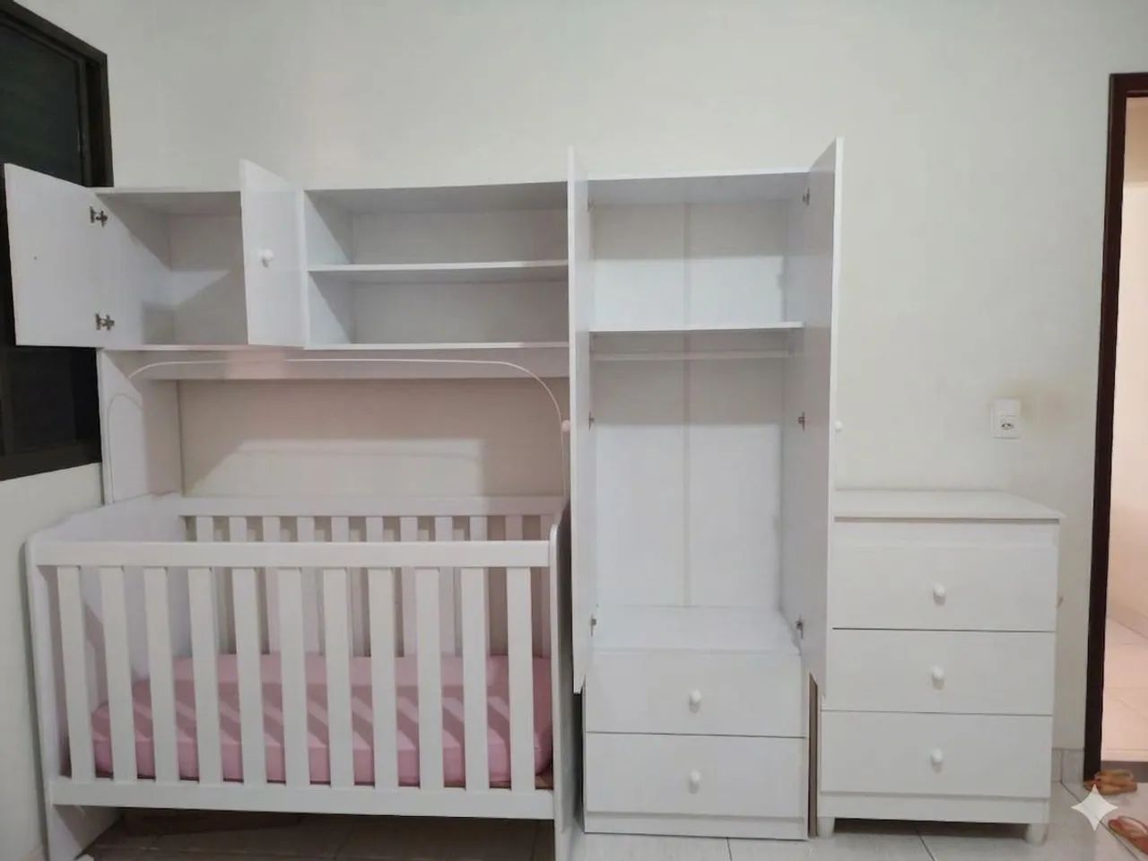 Jogo de quarto para bebê à venda  - Foto 2