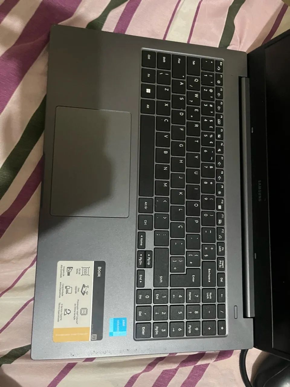 Notebook Samsung Book Celeron 4GB + SSD 256GB Full HD - Foto 4