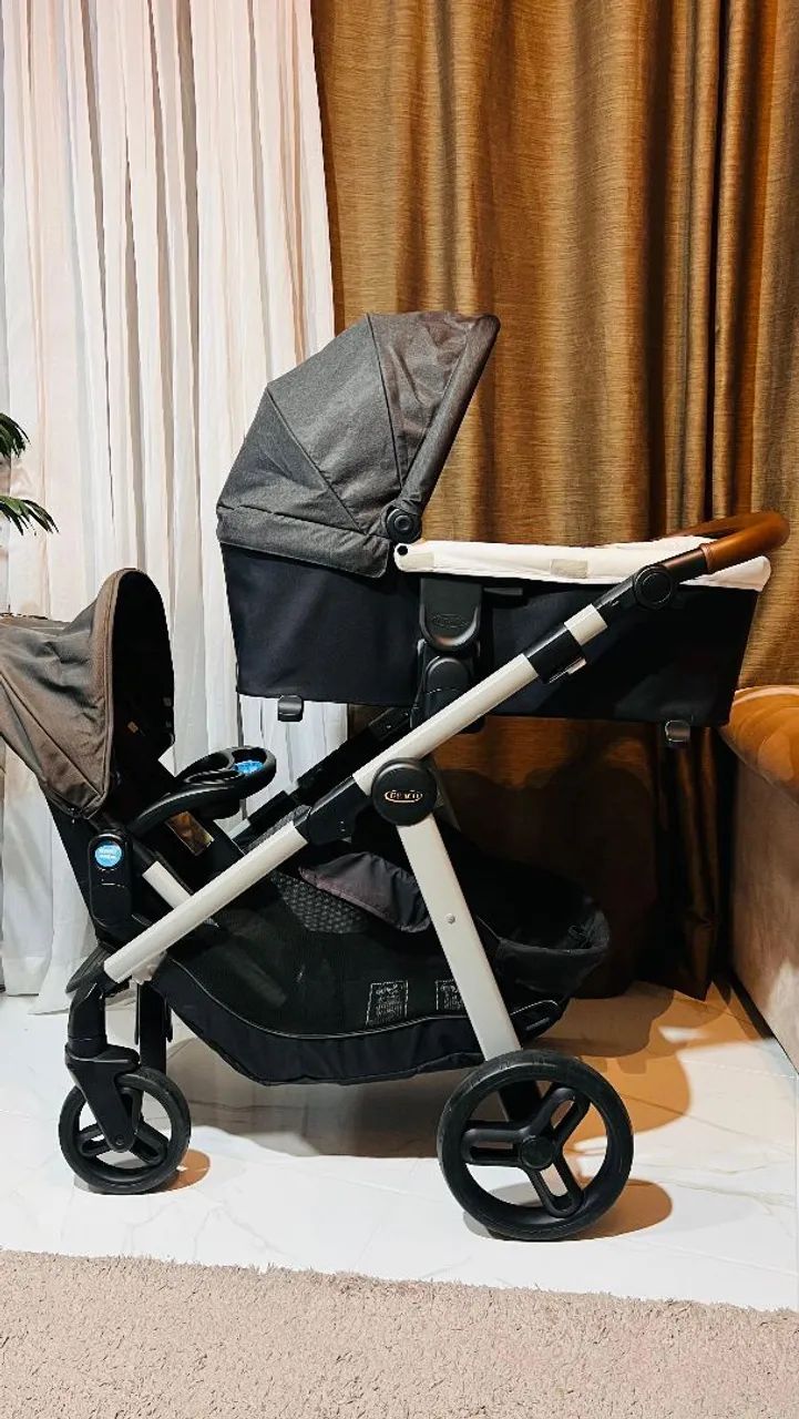Carrinho de bebê graco suporta ate 22 kg tem que vim retirar  - Foto 2