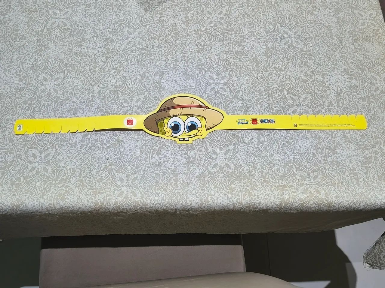 Coroa Bob Esponja x One Piece