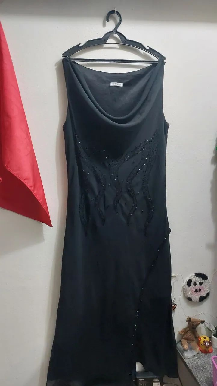 Vestidos vintages bordados e com babados  - Foto 5