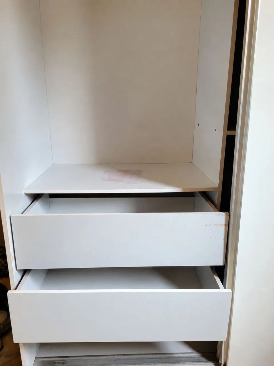 Guarda-roupa branco MDF  2 portas - Foto 3