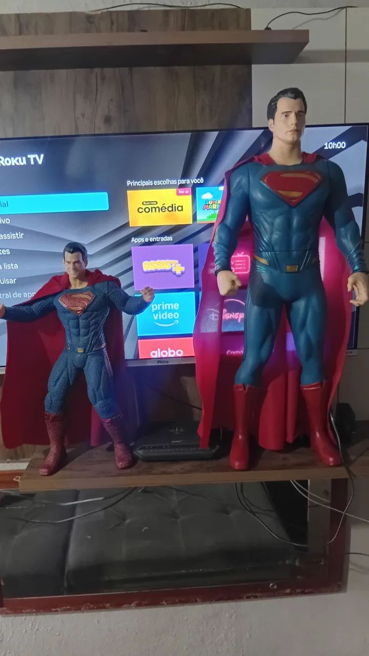 SUPERMAN 80CM BONECO IMPORTADO RARO ATOR HENRY CAVILL 2015 - Foto 5