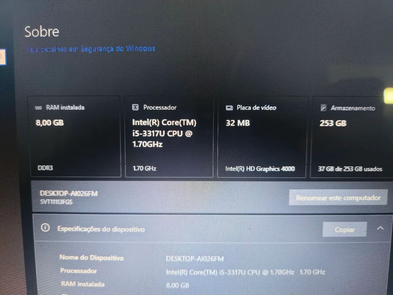 VENDO ULTRABOOK SONY VAIO I5 3Ger. N50 **IMPORTADO** - Foto 4