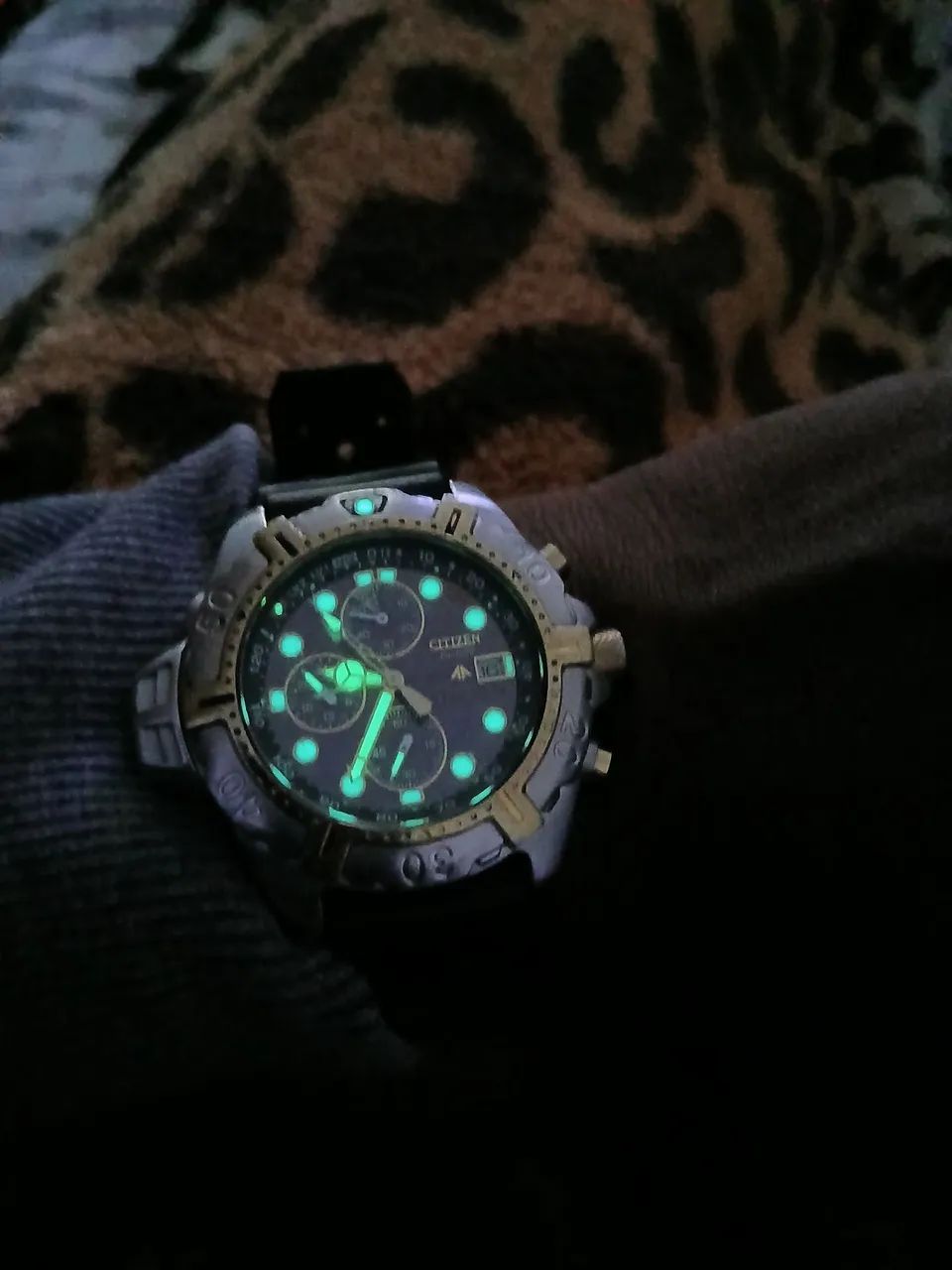 Citizen aqualand bj2004 ecodrive série ouro raridade  - Foto 3