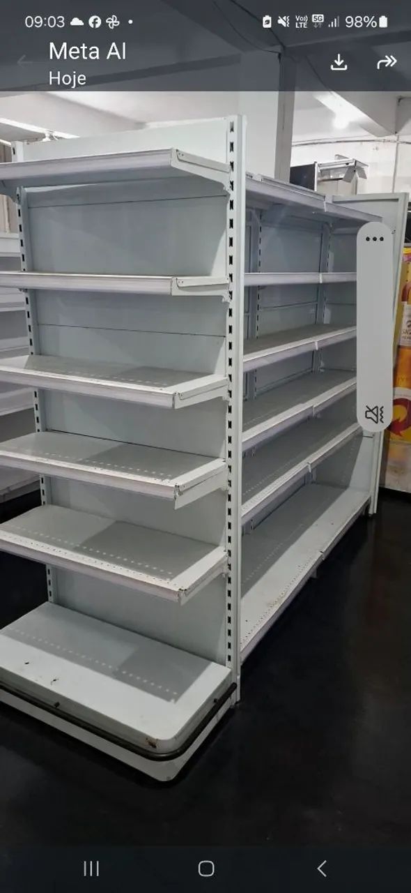 Gôndolas prateleiras usadas - Foto 3