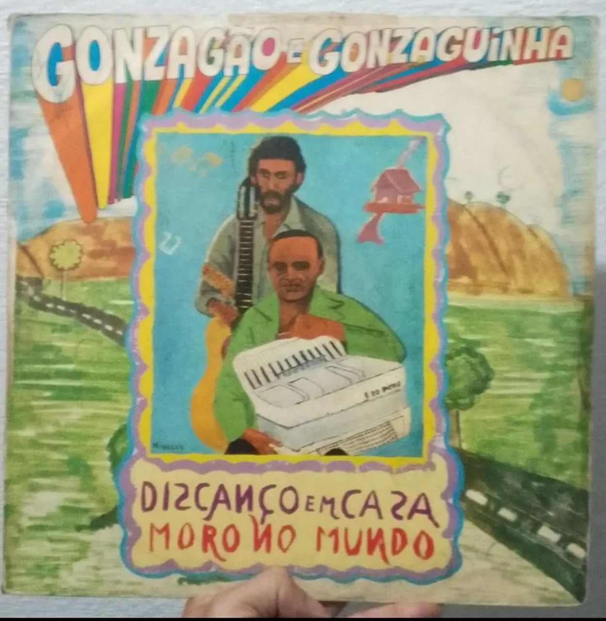 LP duplo Luiz Gonzaga e Gonzaguinha