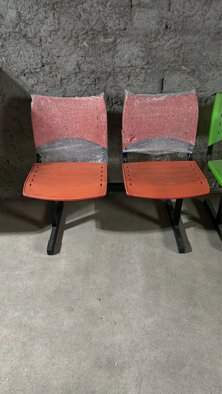 Cadeira dupla escritório 