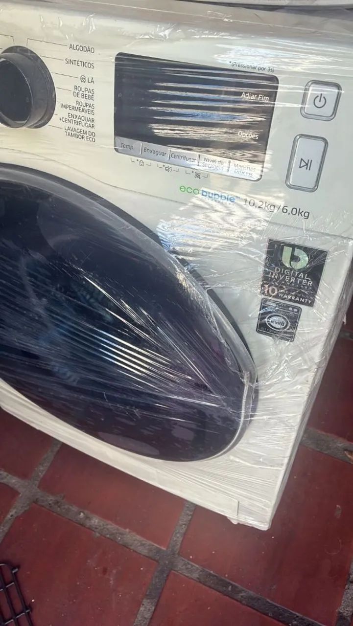 Lava e seca Samsung ecobubble 10kg