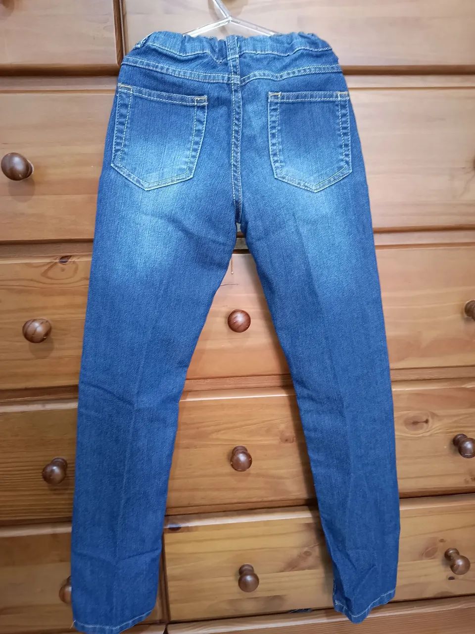 Calça jeans infantil masculino.