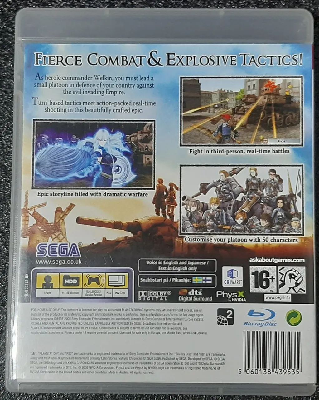 Valkyria Chronicles ps3 semi-novo - Foto 4