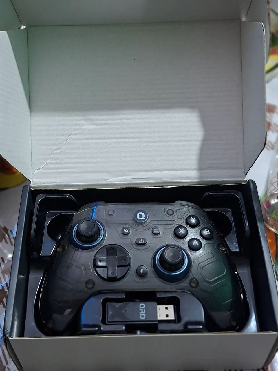 Controle gamer qrd ferrox na caixa zerado  - Foto 3