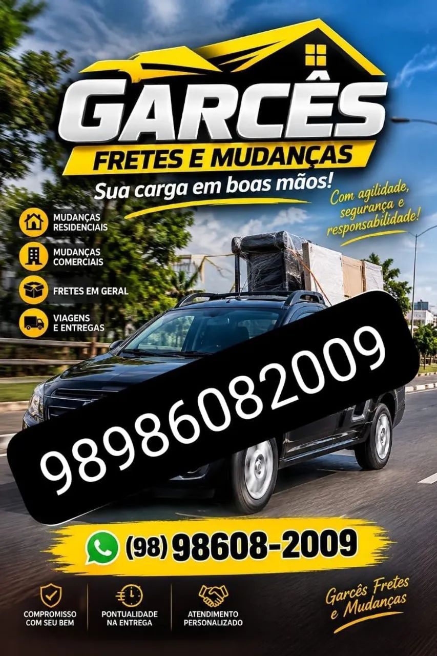 Frete e mudança 