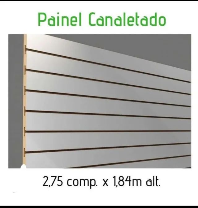 painel canaletado