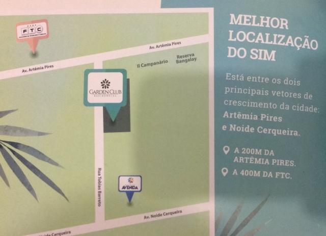 Apartamento 2/4 com suíte - Entrada Facilitada - 1 minuto da FTC - Bairro SIM - Foto 20