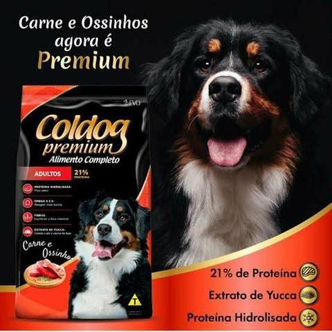 Ração Coldog Premium. *Chips* Adulto 25kg * Avista - Foto 5