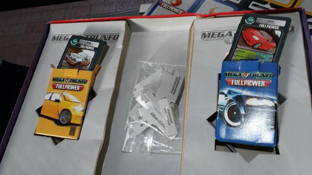 Lote 28 Com Jogo Mega Trunfo de Carros da Grow + Lousa e apagador para anotar o Placar!!! - Foto 4