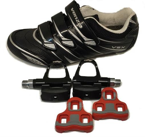 Promoção kit sapatilha speed + pedal clip - Foto 2
