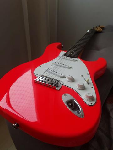 Guitarra Giannini GG06 Dragster - Rosa/Pink