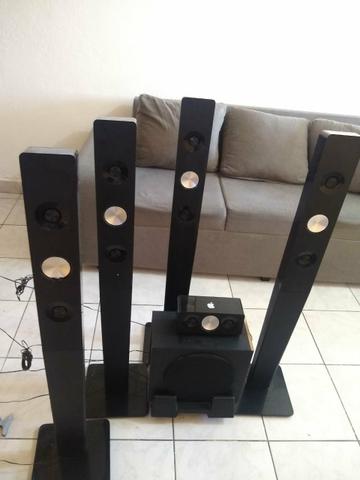 Caixas acusticas do home theater phillips