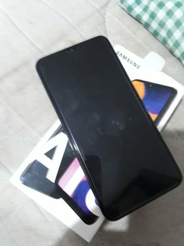 Samsung A 10 com película e nota fiscal
