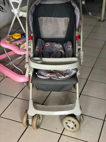 Carrinho de Bebe Galzerano Estampa Unissex - Foto 2