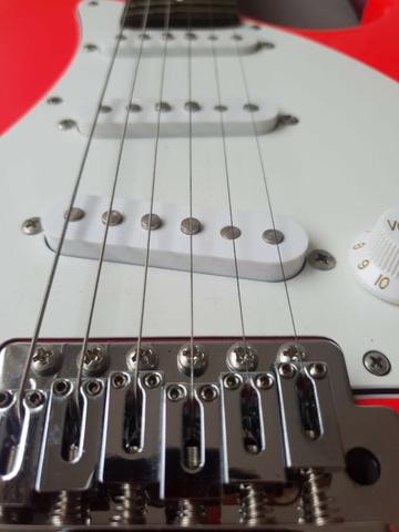 Guitarra Giannini GG06 Dragster - Rosa/Pink - Foto 2
