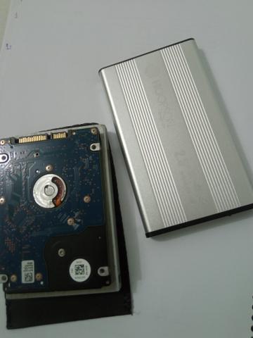 HD de notebook + Case