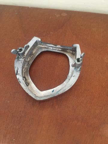 Moldura brasão capô fusca - Foto 3