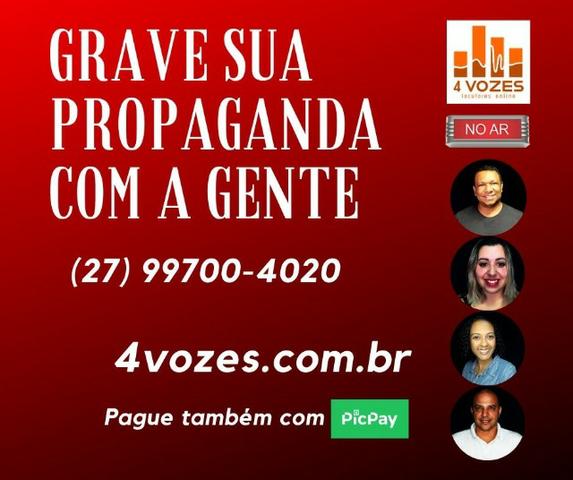 Locutor / Gravação / Propaganda / Vinheta (melhor custo-benefício) - Foto 2