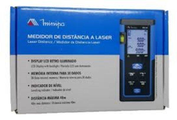 Trena à Laser - Medidor de Distância 40M Md-40 Minipa - Foto 2
